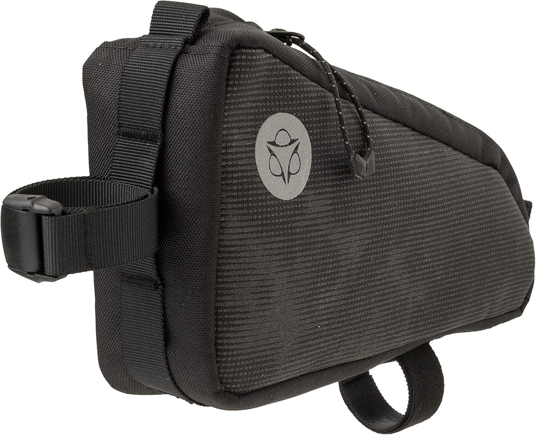 AGU Top-Tube Rahmentasche Fahrrad, 0,7L Oberrohrtasche Fahrrad für Bikepacking -Wasserabweisend, Ref