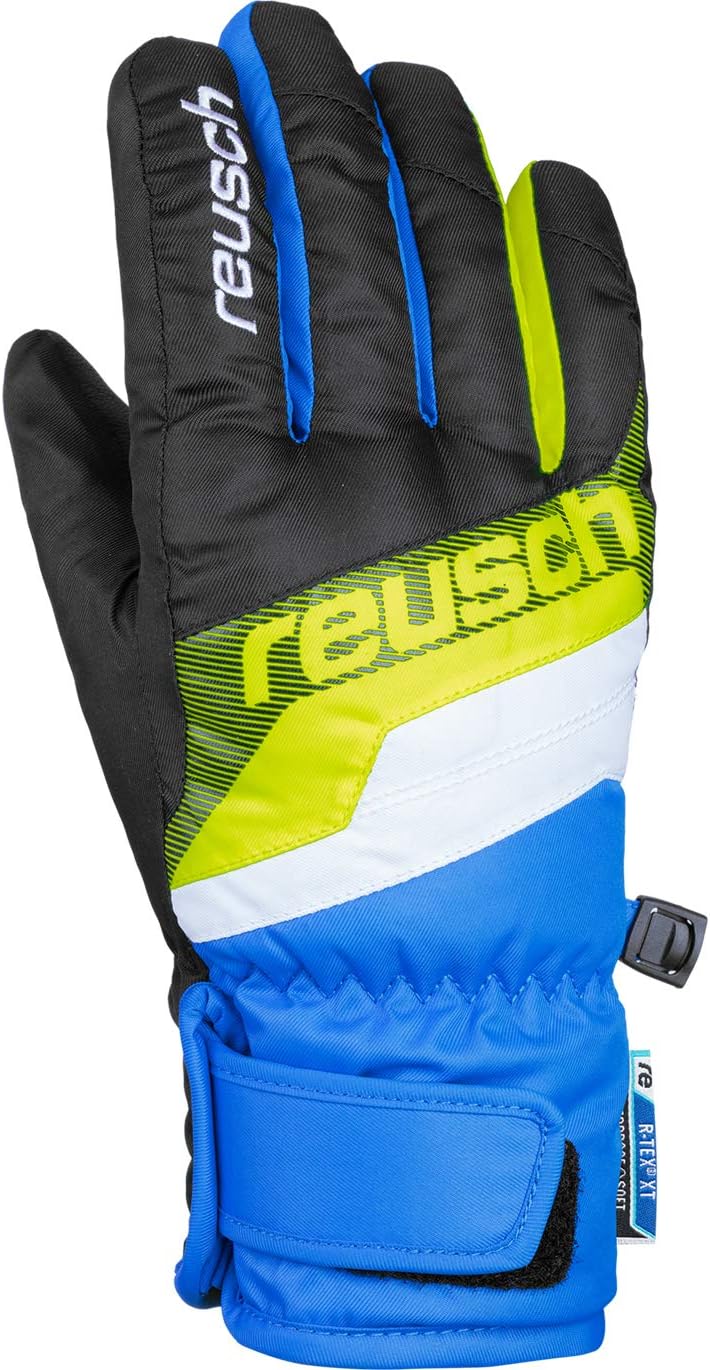 Reusch Kinder Dario R-tex Xt Handschuhe 4.5 black / brilliant blue, 4.5 black / brilliant blue