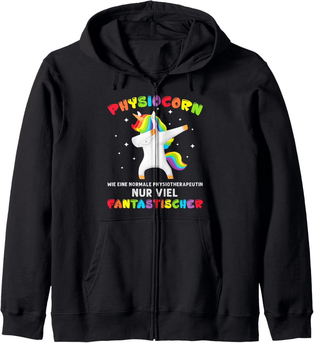 Physiotherapeutin Physio Einhorn Kapuzenjacke