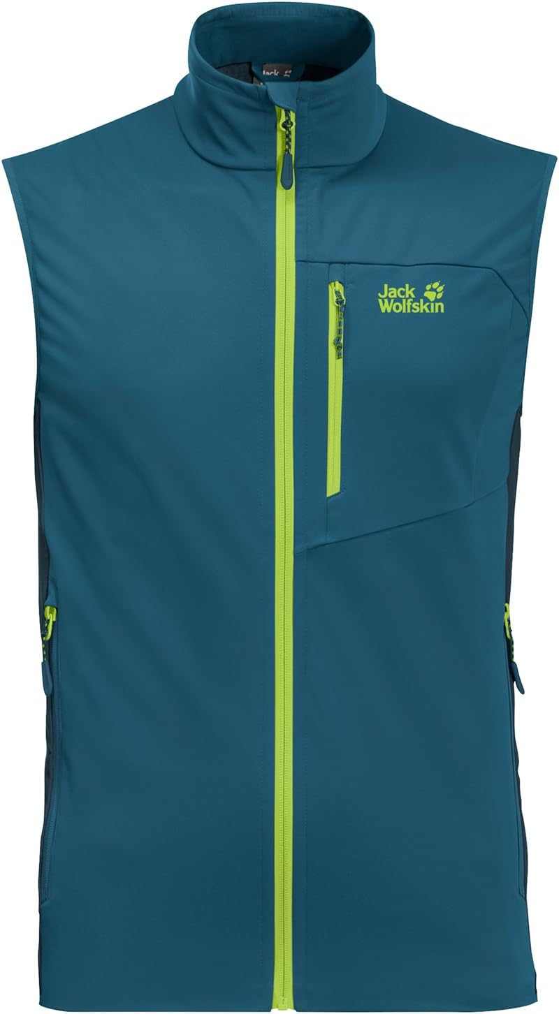 Jack Wolfskin Herren Highest Peak Vest M Vest M blue daze, M blue daze