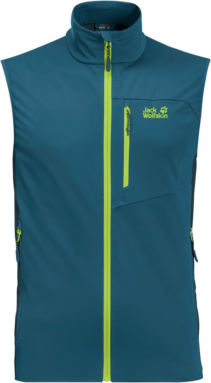 Jack Wolfskin Herren Highest Peak Vest M Vest M blue daze, M blue daze