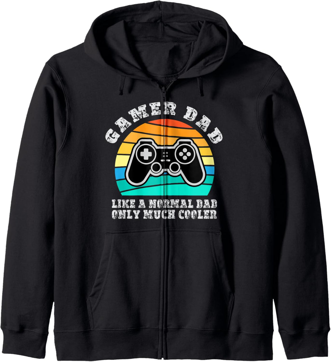 Video Gamer Daddy Shirt - Daddy Gaming Ich bin ein Gamer Dad Kapuzenjacke