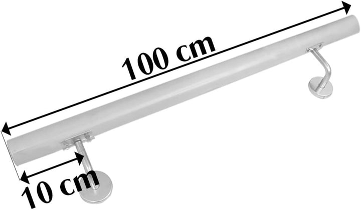 Buche Holz Handlauf Treppengeländer Geländer für Treppe Treppe Wandhandlauf Wand Treppe seitliche Mo