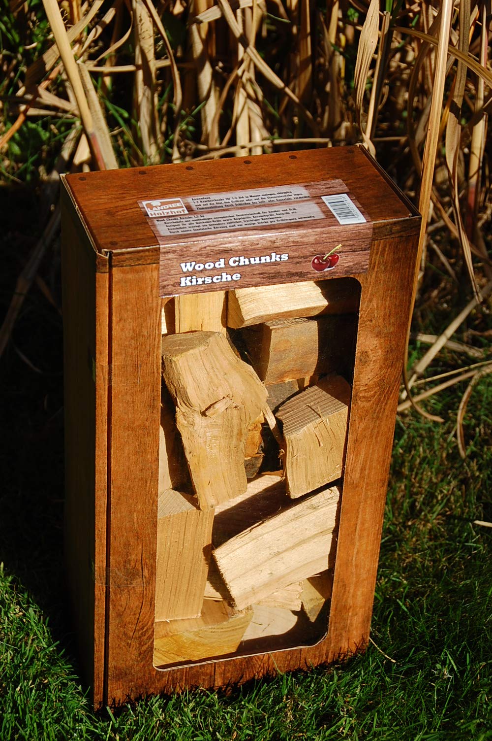 Kirsche Wood Chunks / Cherry Chunks Räucherklötze / Smokerholz direkt vom Holzhof, 100% Natürlich fü