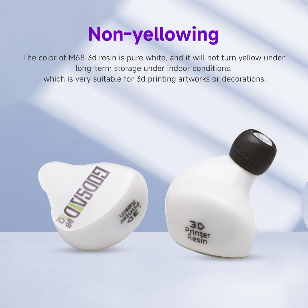 RESIONE Hart 3D Drucker Resin, Nicht sprödes ABS Like Hart Tough &Starres 3D-Resin für LCD-3D-Druck