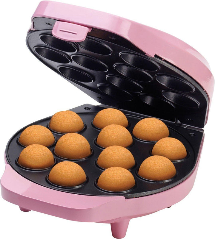 Bestron Cake-Pop-Maker im Retro Design, inklusive Cake-Pop-Butler, Gabel & 12 Cake-Pop-Sticks, 700 W