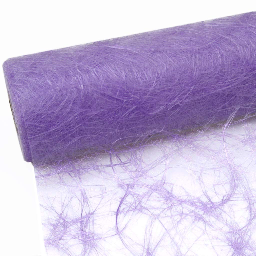 Deko AS GmbH Sizoweb Tischband Lavendel 60 cm Rolle 25 Meter 64 006-R