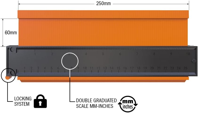 CMT ORANGE TOOLS CDG-001 Konturenrücksteller