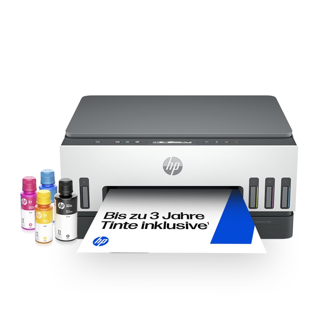 HP Smart Tank 7005 Multifunktionsdrucker (Drucker, Scanner, Kopierer, WLAN, AirPrint, Duplex, inklus