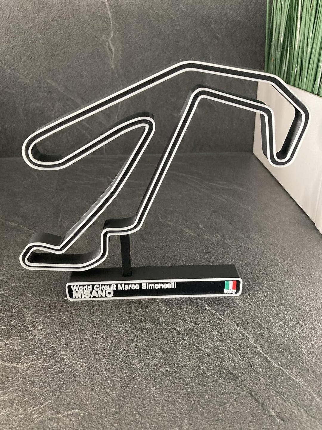 Misano-Rennbahn, 3D-Rennbahn, Auto-Dekoration