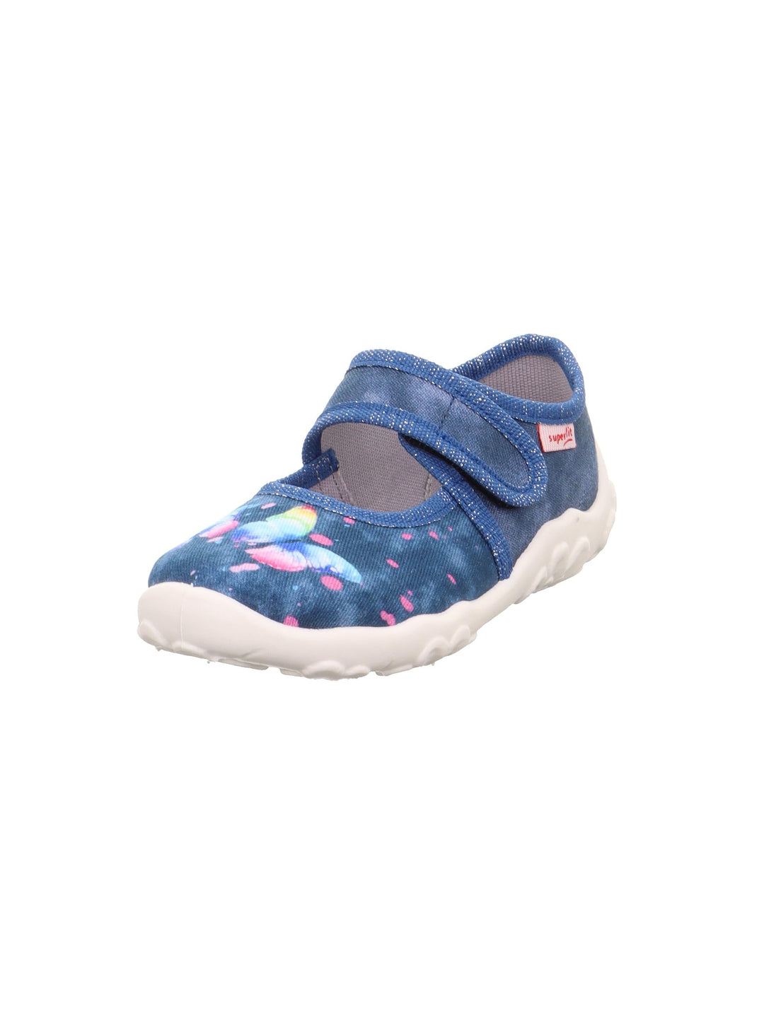 Superfit Mädchen Bonny Hausschuhe 23 EU Blau 8030, 23 EU Blau 8030