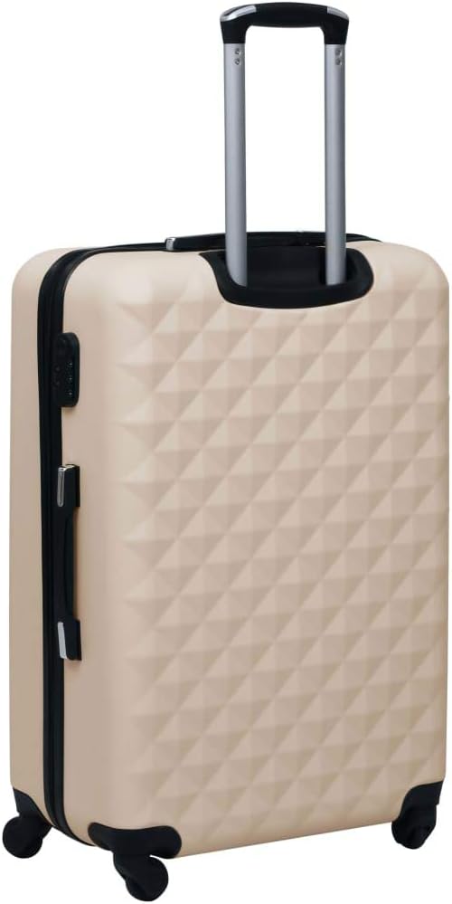 vidaXL Hartschale Trolley Set 3-TLG. 4 360-Grad-Rollen Hartschalenkoffer Reisekoffer Koffer Kofferse