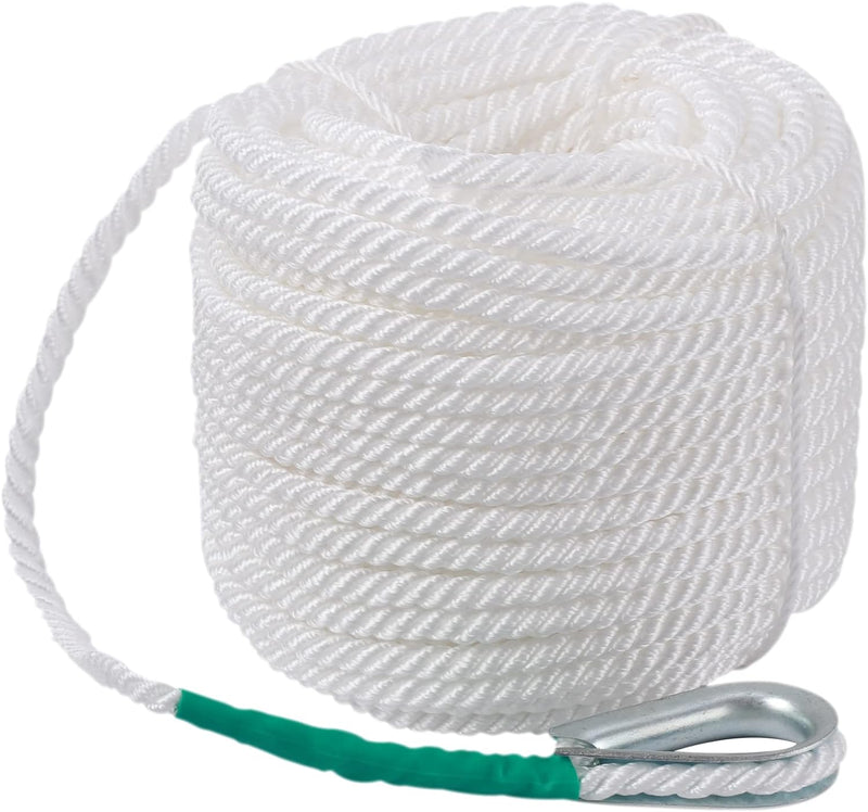 CarBole Tauwerk für Boote,Bootsseil,Nylon Seil,1/2" x100&