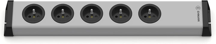 Ehmann Universal Steckdosenleiste 5-Fach anschliessbar für einzelne Stromleitungen 0200x02052300