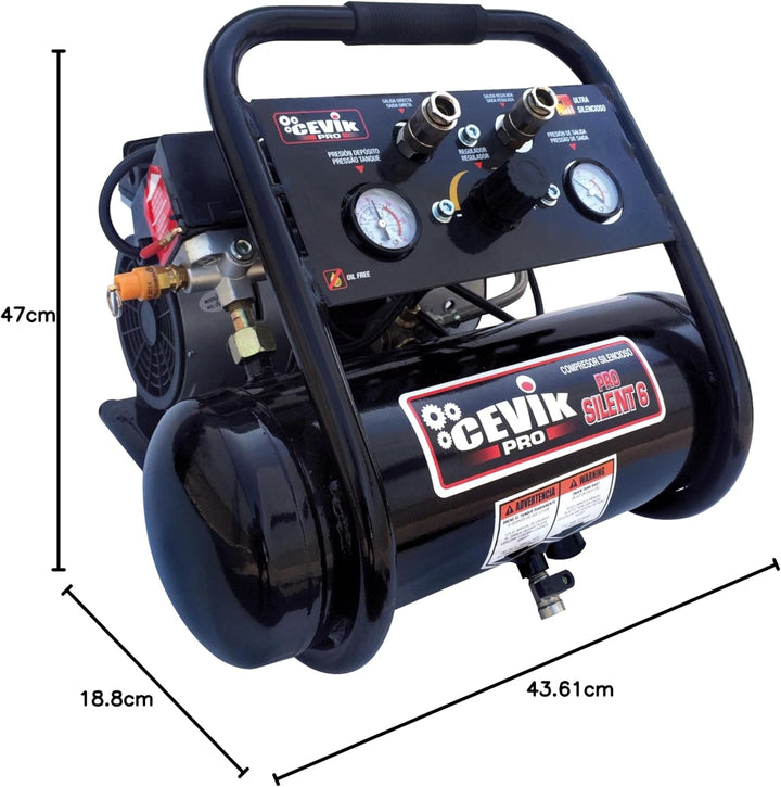 Cevik PRO PRO6SILENT – Kompressor (230 V)