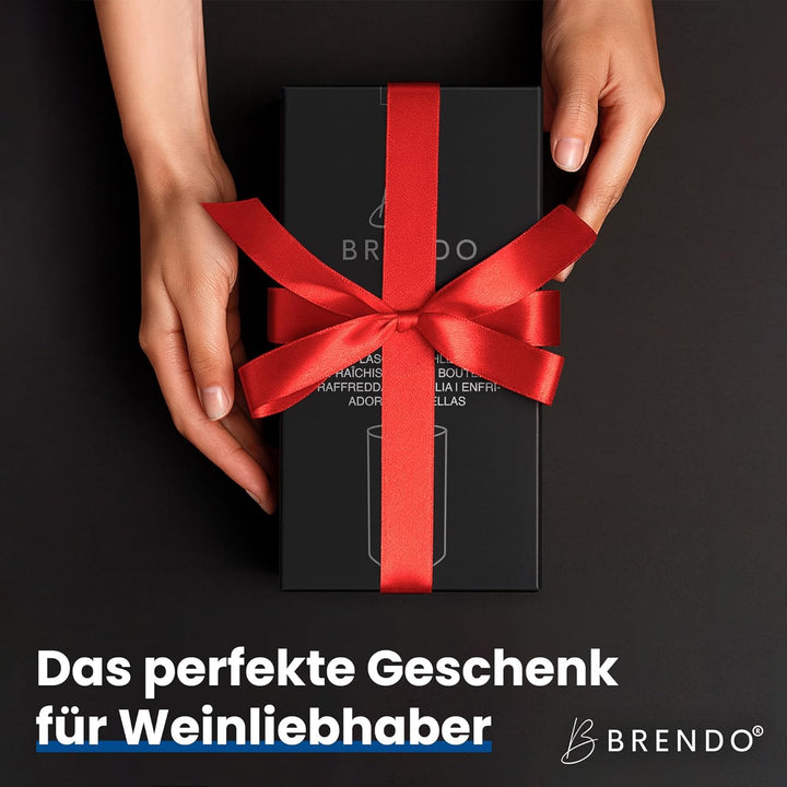 Brendo Weinkühler Edelstahl Flaschenkühler Sektkühler Champagner Wein Kühler doppelwandig isoliert |