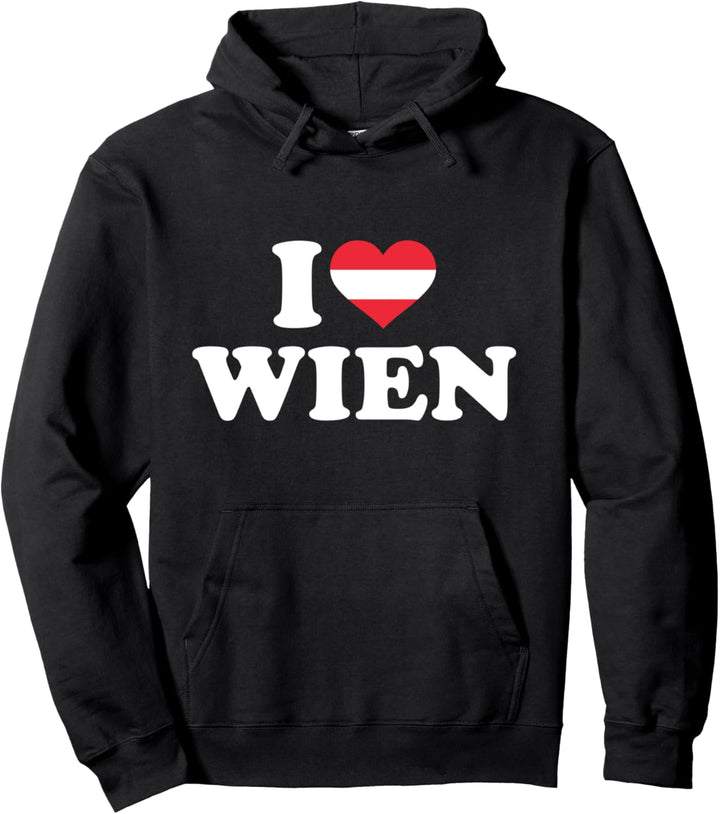 Ich liebe Wien Pullover Hoodie