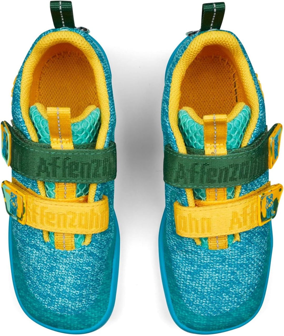 Affenzahn Barfussschuh Knit Happy mit Klettverschluss, Vegan, rutschfest, Flexibel, Reflektierend, b