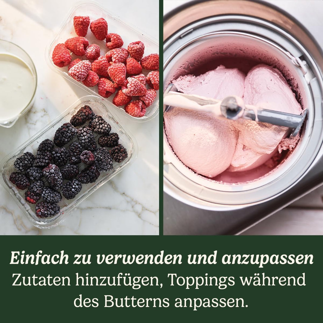 Cuisinart Icecream & Gelato Professional, Eismaschine mit selbstkühlendem Kompressor, 1,5 L Fassungs