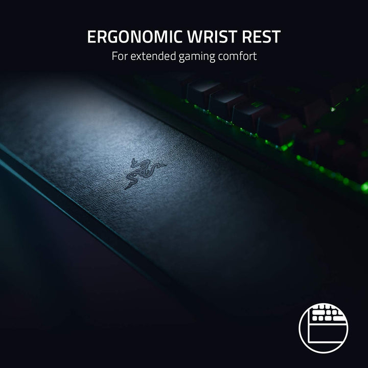 Razer BlackWidow V3 (Green Switch) - Mechanische Gaming Tastatur (Klickende Mechanische Switches, Do