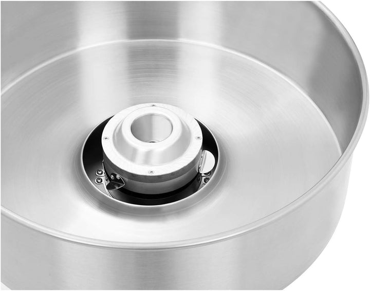 Royal Catering RCZK-1080 Zuckerwattemaschine 1.080 W 52 cm Edelstahl Profi Cotton Candy Maker Zucker