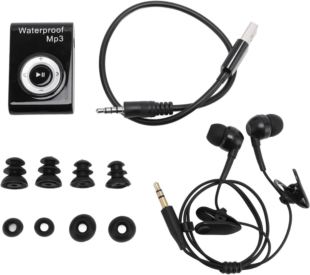 Schwimmen MP3 -Player, 8 GB HiFi Lustless Sound Unterwasser -MP3 -Player, wasserdichte Musikplayer m