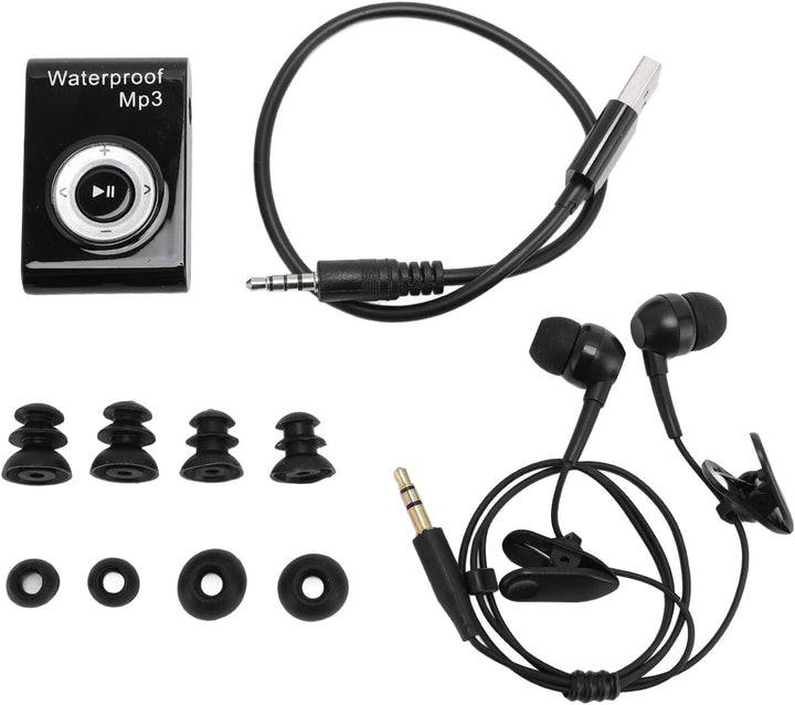 Schwimmen MP3 -Player, 8 GB HiFi Lustless Sound Unterwasser -MP3 -Player, wasserdichte Musikplayer m