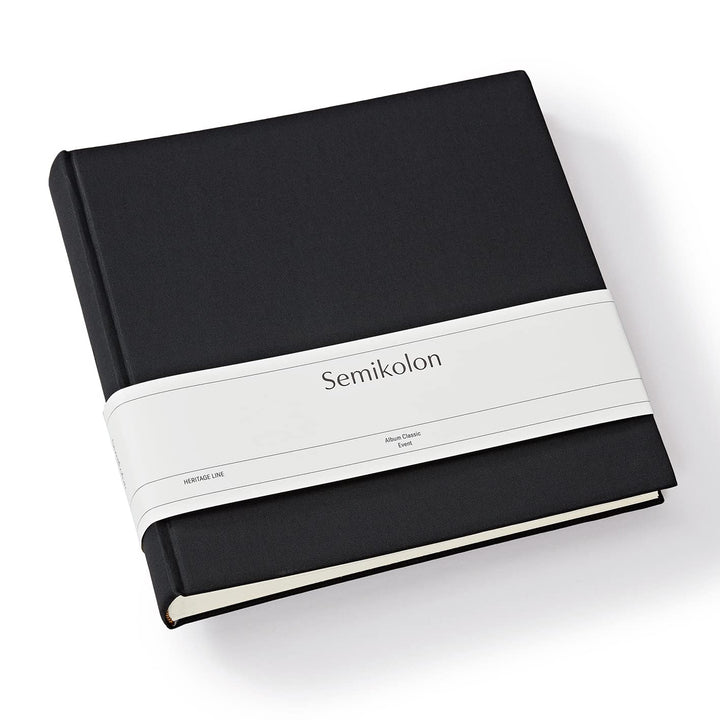 Semikolon 368382 Foto-Album Classic Event – 24 x 23 cm – 60 Seiten cremefarben, für ca. 60 Fotos – b