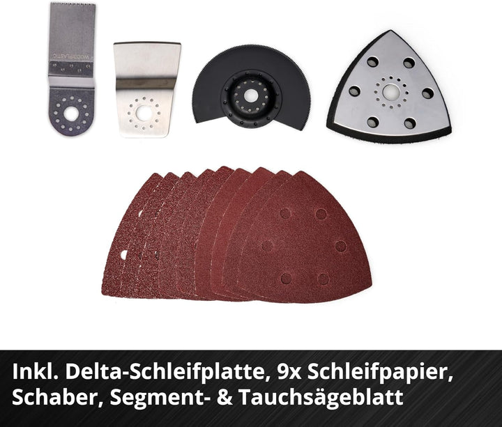 Einhell Akku-Multifunktionswerkzeug TE-MG 18/1 Li - Solo Power X-Change (18 V, 3 Funktionen, magneti