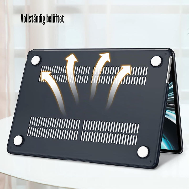Fintie Hülle Kompatibel mit MacBook Air M5 M4 M3 M2 13.6 Zoll (2026-2022) A3449 A3240 A3113 A2681, U