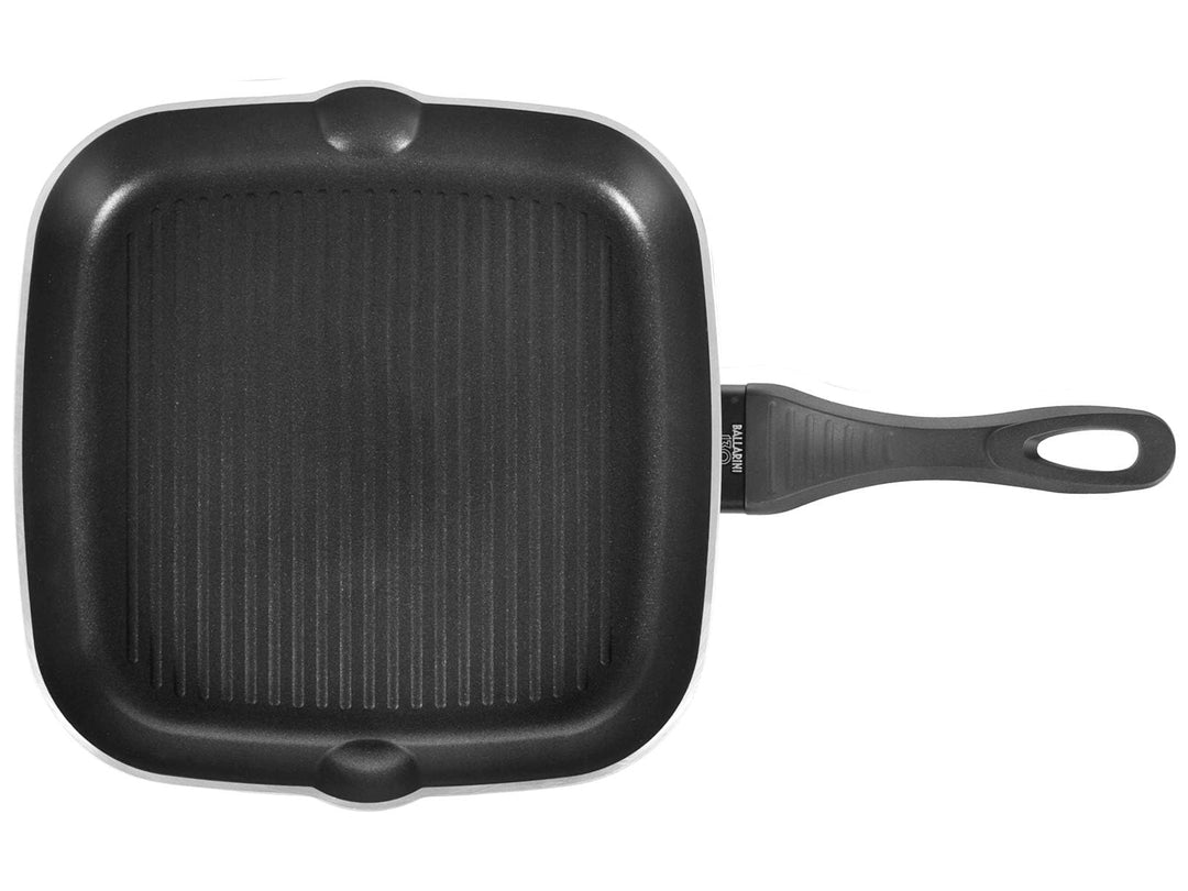 Ballarini 509050 130 Grillpfanne, antihaftbeschichtet, Induktionsboden, 28 cm, Aluminium