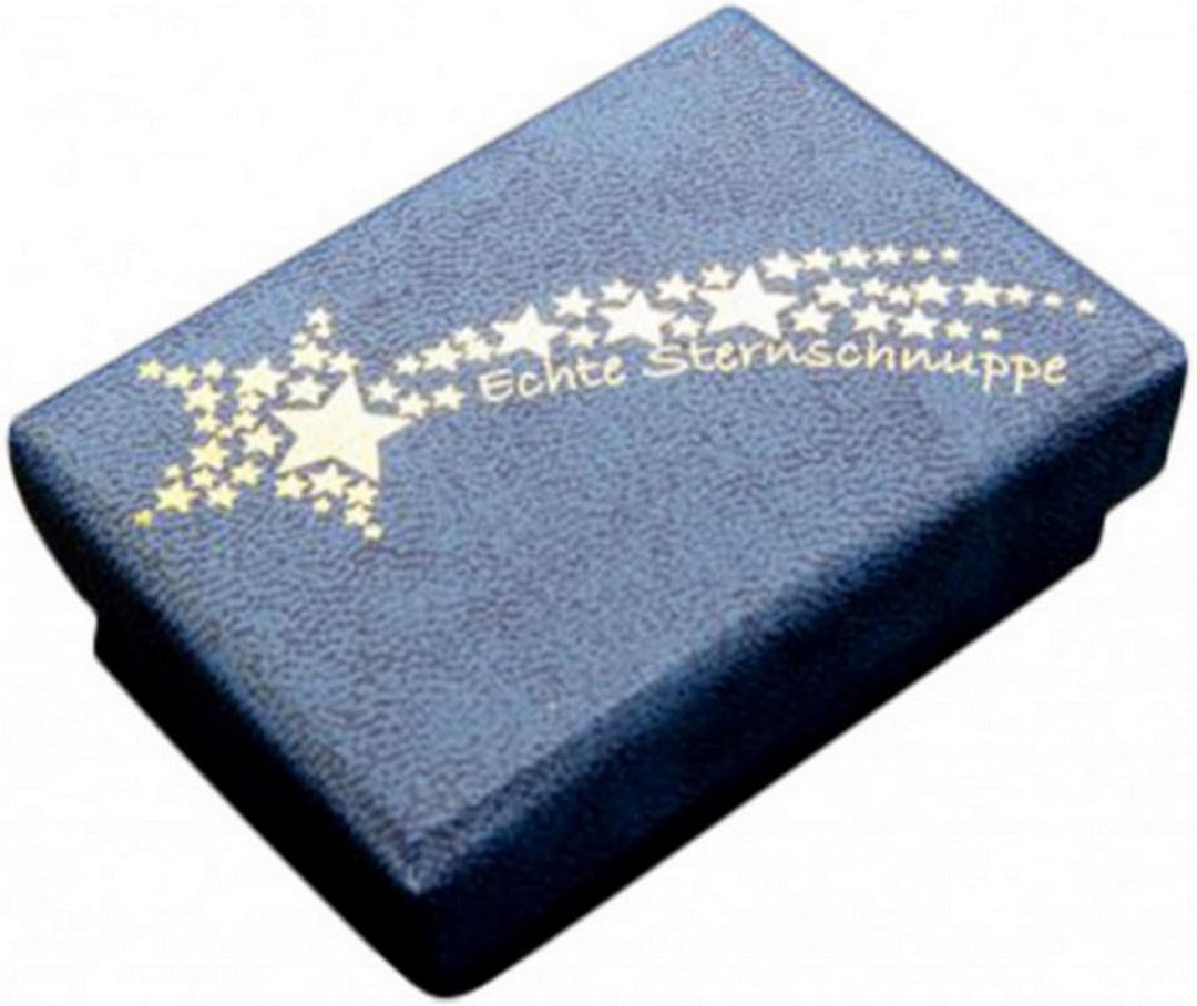 Geschenk-Set Echte Sternschnuppe/Meteorit mit Echtheitszertifikat [Originelles und romantisches pers