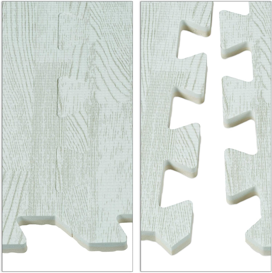 Relaxdays 36 x Bodenschutzmatte, Puzzlematten für Sport und Fitnessgeräte,ca. 3,4 m², Eva Schaumstof