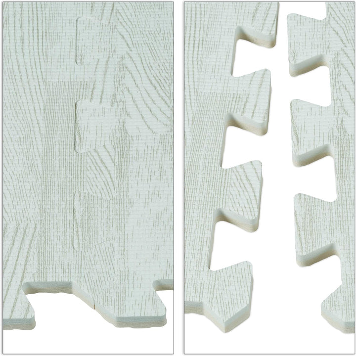 Relaxdays 36 x Bodenschutzmatte, Puzzlematten für Sport und Fitnessgeräte,ca. 3,4 m², Eva Schaumstof