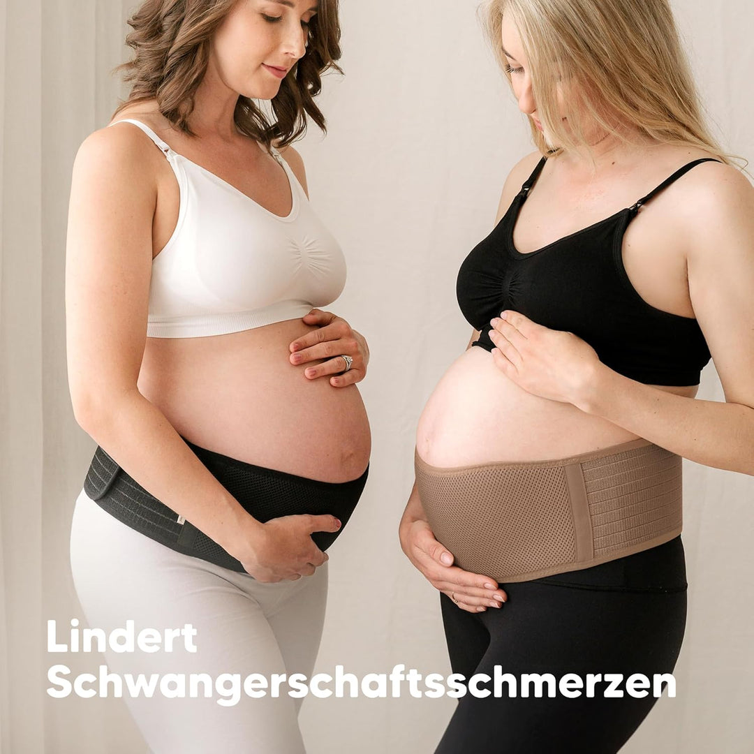 KeaBabies Bauchgurt Schwangerschaft - Weicher und atmungsaktiver schwangerschaftsgürtel - Bauchband