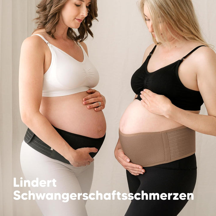 KeaBabies Bauchgurt Schwangerschaft - Weicher und atmungsaktiver schwangerschaftsgürtel - Bauchband