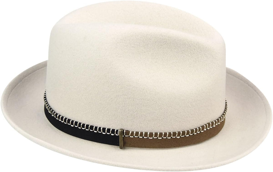 Bailey 1922 Acker Fedora Litefelt Hut Wollhut Wollfilzhut Regenhut Outdoorhut Damen/Herren - Made in
