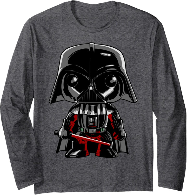 Star Wars Darth Vader Detailed Bobble Head Langarmshirt