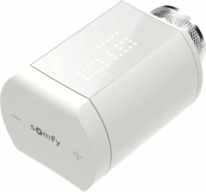 Somfy 1870508 - Heizkörper-Thermostat io | Zur automatischen Regelung der Temperatur von Warmwasserh