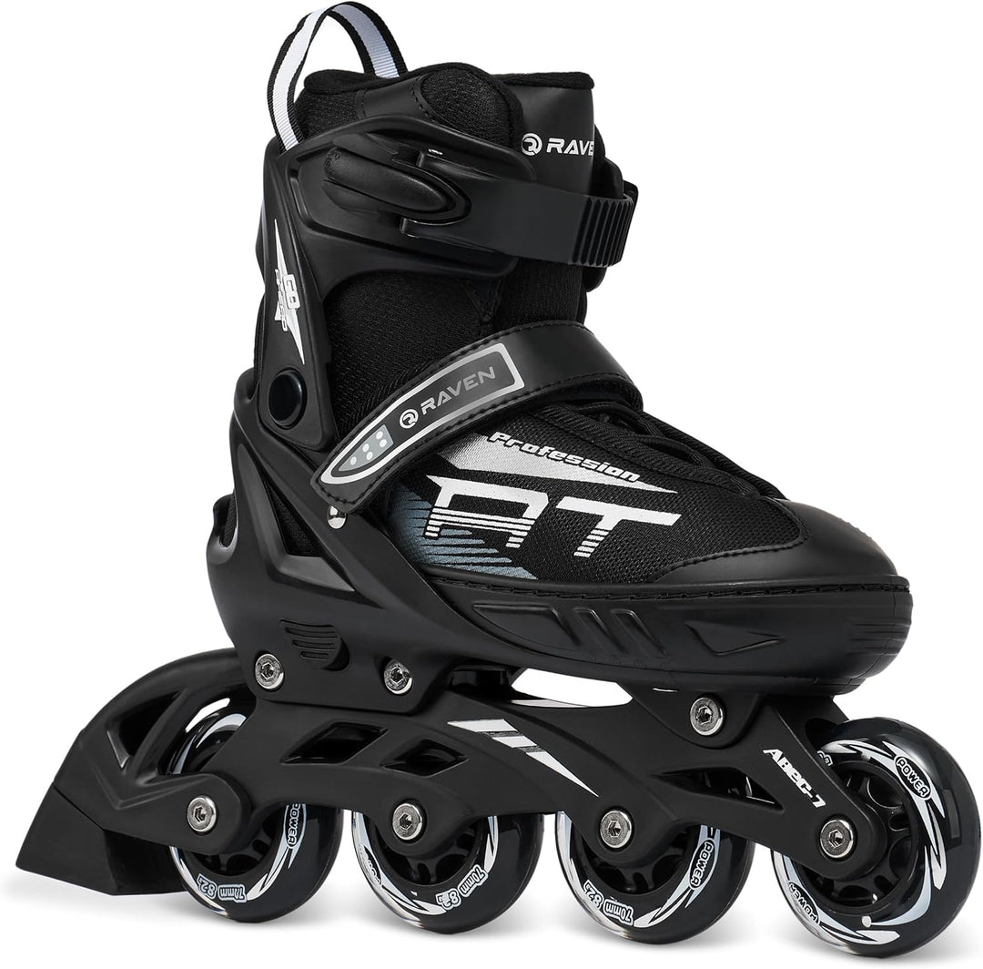 RAVEN Profession 2in1 Schlittschuhe Inlineskates Inliner für Kinder und Erwachsene verstellbar