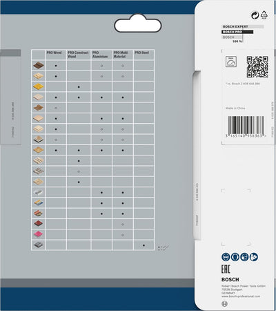 Bosch Accessories 1x Kreissägeblatt Standard for Wood (Holz, Sägeblatt Ø 165 x 30 x 1,5 mm, 48 Zähne