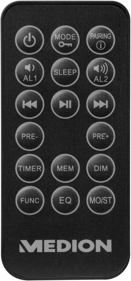 MEDION LIFE E66346 Stereo Unterbauradio mit Bluetooth 2.1, PLL UKW Radio, 20 Senderspeicher, AUX, sc