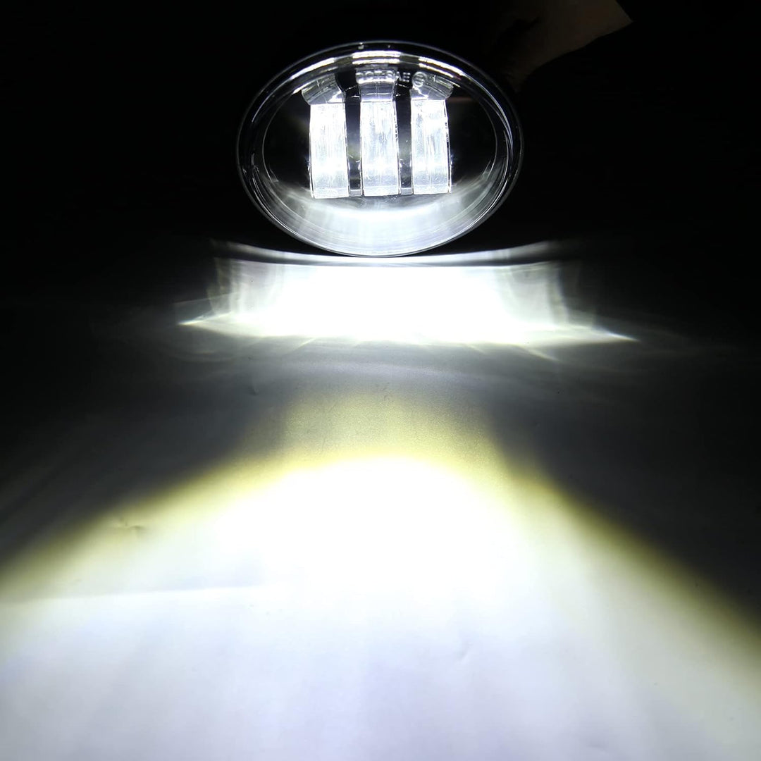 Keepdsgn 4.5'' LED Nebelscheinwerfer für Motorräder, die Licht-Zusatzglühbirne Motorrad-Projektor-Fa