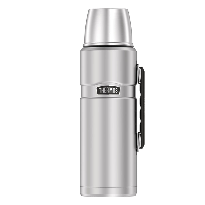 Thermos 4003.205.120 Isolierflasche Stainless King, 1,2 L, Edelstahl mattiert Edelstahl 1,2 l mit Gr