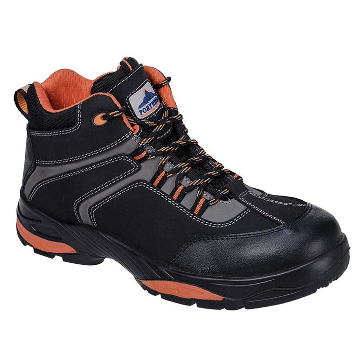 Portwest Portwest Compositelite Sicherheitsstiefel Operis S3 HRO, Grösse: 43, Farbe: Schwarz, FC60BK