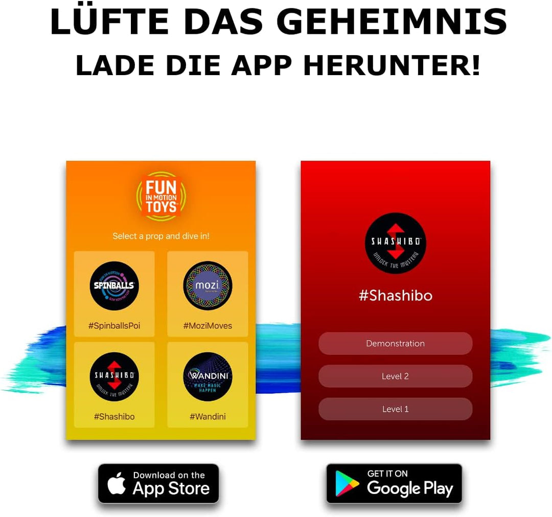 Shashibo Formwechsel-Box – Preisgekrönter, patentierter Zappelwürfel mit 36 Seltenerdmagneten – läss