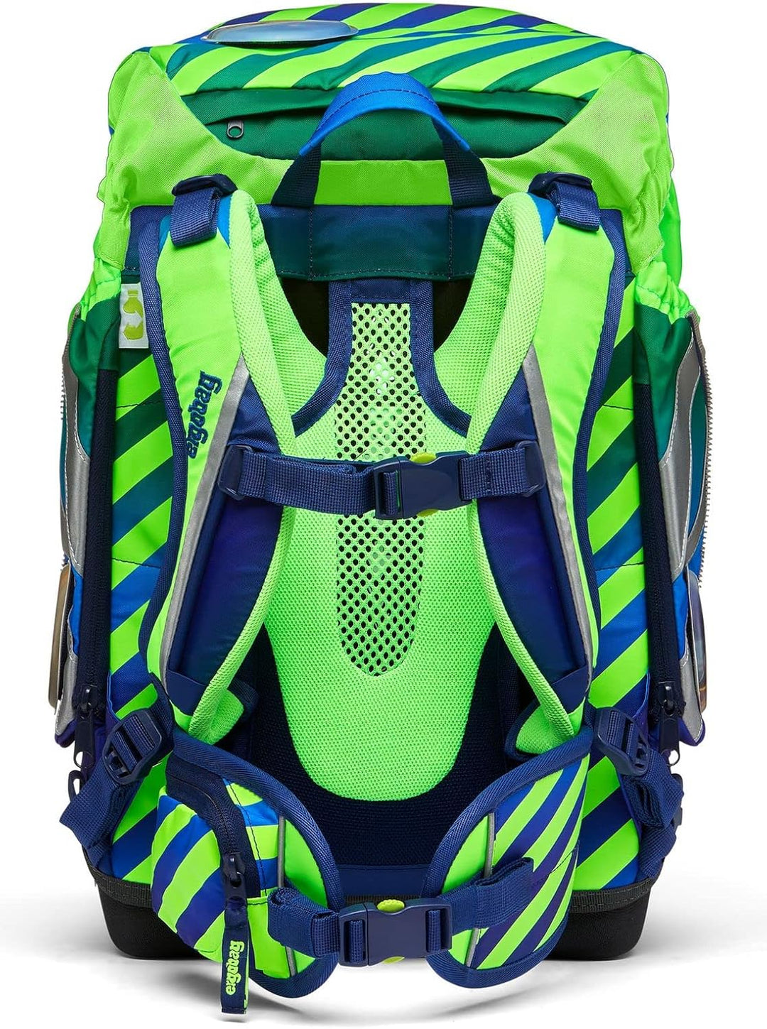 ergobag Pack Neo - Schulrucksack Set 6tlg. TruckBär - Blau Einheitsgrösse