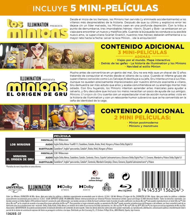 Minions pack 1-2 - BR