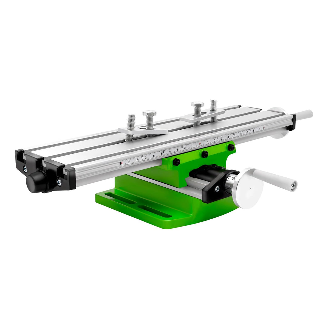 Kreuztisch Frästisch 310x90mm, Multifunktions Fräsmaschine Metall, X-Y Schiebetisch Einstellbar, Frä