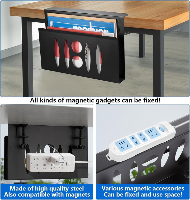 HAQIUHETO schubladen Organizer Laptop Stand Notebook ständer,Aus Stahl,kein Bohren erforderlich Zijs